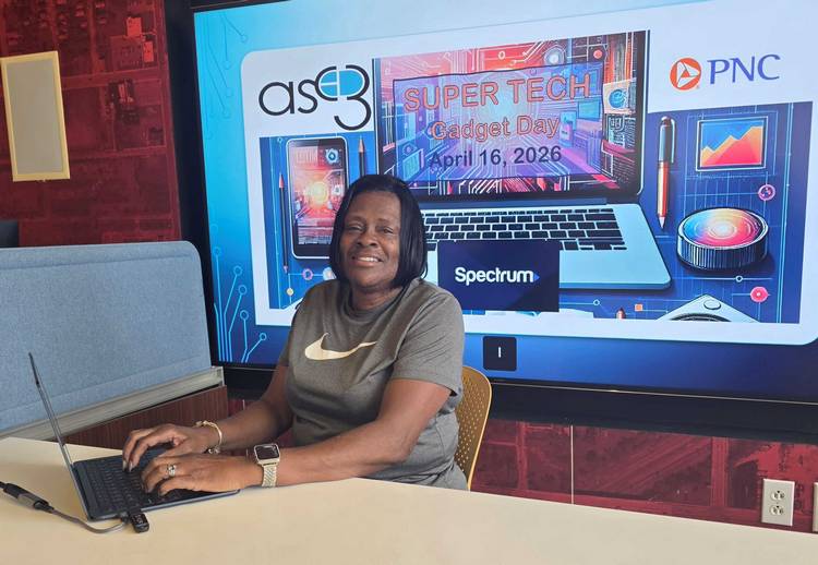 Super Tech Day participant Charlene Traylor.